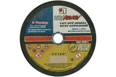 Отрезной круг Луга A 40 S BF 200х1.6х22 мм