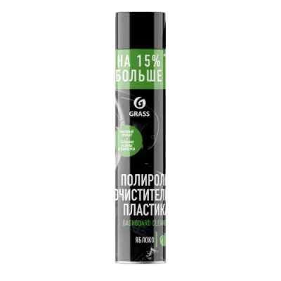 Полироль-очиститель пластика GRASS "Dashboard Cleaner" матовый (яблоко) 750мл