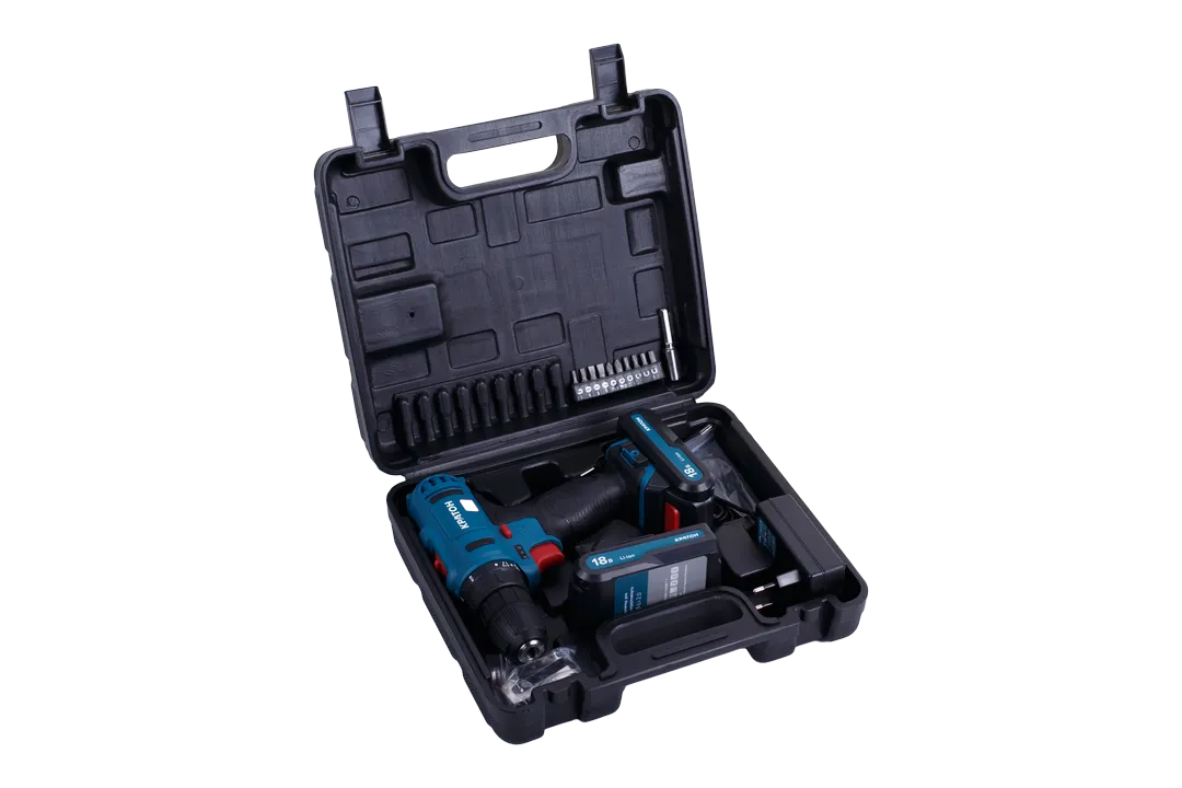 Фото Дрель-шуруповерт аккумуляторная Кратон CD-18-Li-2,0 от002003475