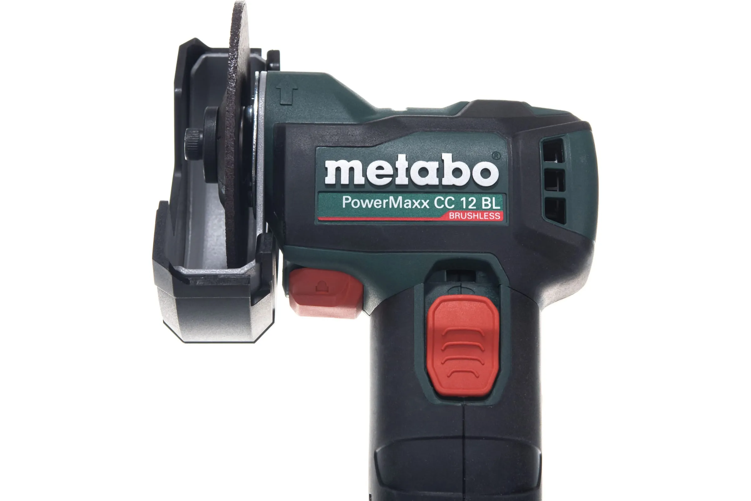 Аккумуляторная угловая шлифмашина Metabo PowerMaxx CC 12 BL без  аккумулятора купить в Челябинске - цена в интернет-магазине «От и До.ру»