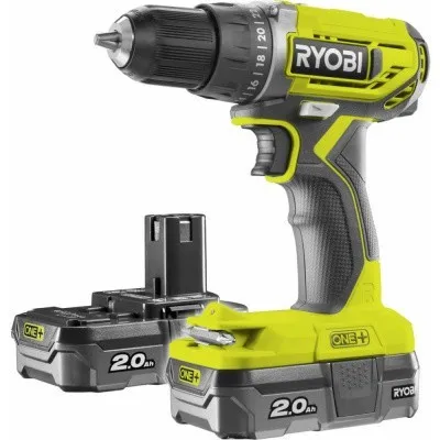 Ryobi Аккумуляторная дрель-шуруповерт R18DD2-220S 5133003821