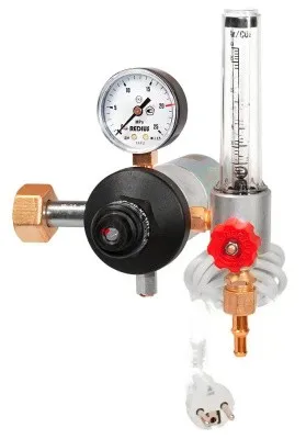 Регулятор расхода газа Redius универсальный с подогревателем 220В У-30/АР-40-КР1П1-Р1 (220В)