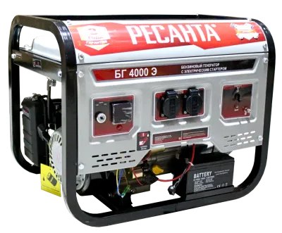 Бензиновый генератор Ресанта БГ 4000 Э