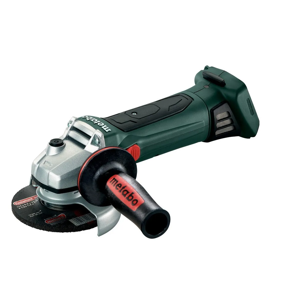 Аккумуляторная угловая шлифмашина Metabo W 18 LTX 125 без аккумулятора и ЗУ  купить в Челябинске - цена в интернет-магазине «От и До.ру»