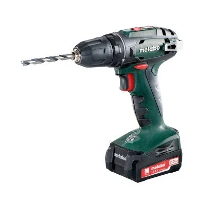 Аккумуляторная дрель-шуруповерт Metabo BS 14.4 14,4 В/2x2,0 А*ч SC 30 патрон 1.5-13 мм