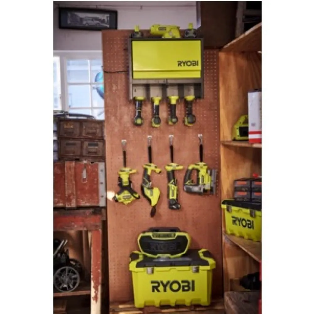 Фото Ryobi Навесная полка с дверцей RHWS-0 без аккумулятора в комплекте 5132004358 15912495 на сайте «От и До.ру» Фото Ryobi Навесная полка с дверцей RHWS-0 без аккумулятора в комплекте 5132004358 15912495