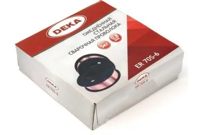 Сварочная проволока DEKA ER70S-6 0.8 мм 5 кг