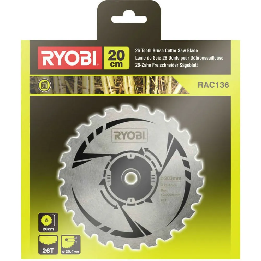Фото Ryobi Нож для RBC52FSBBS RAC136 5132002763 15548820