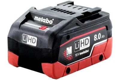 Аккумулятор Metabo LiHD 18В 8.0 Ач