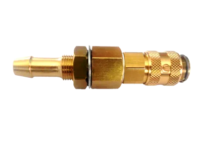 Быстросъемное соединение с резъбовой втулкой Оберон МNW5-штуцер 8 мм (Blue)