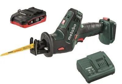 Аккумуляторная сабельная пила Metabo SSE 18 LTX BL SSE 18 LTX COMPACT + ЗУ
