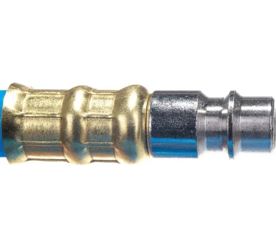 Фото Шланг спиральный с фитингами рапид Fubag, полиуретан, 15бар, 8x12мм, 5м от004001418