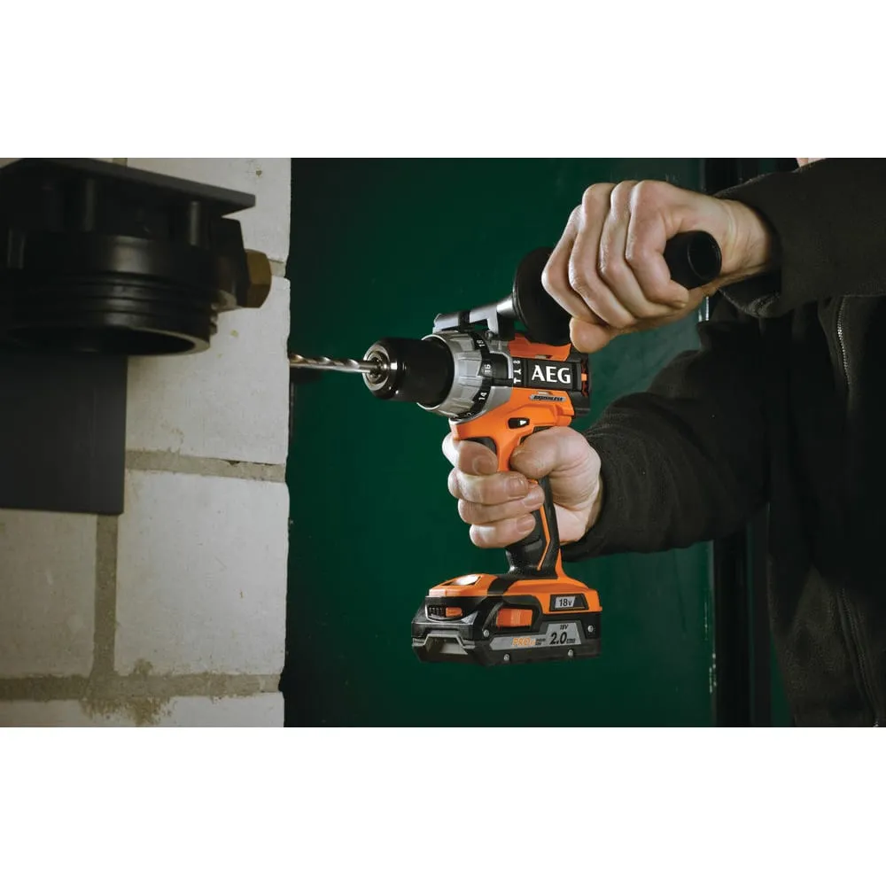 Фото Ударная бесщеточная дрель-шуруповерт AEG BSB18C2BL-0 4935472009 4935472009