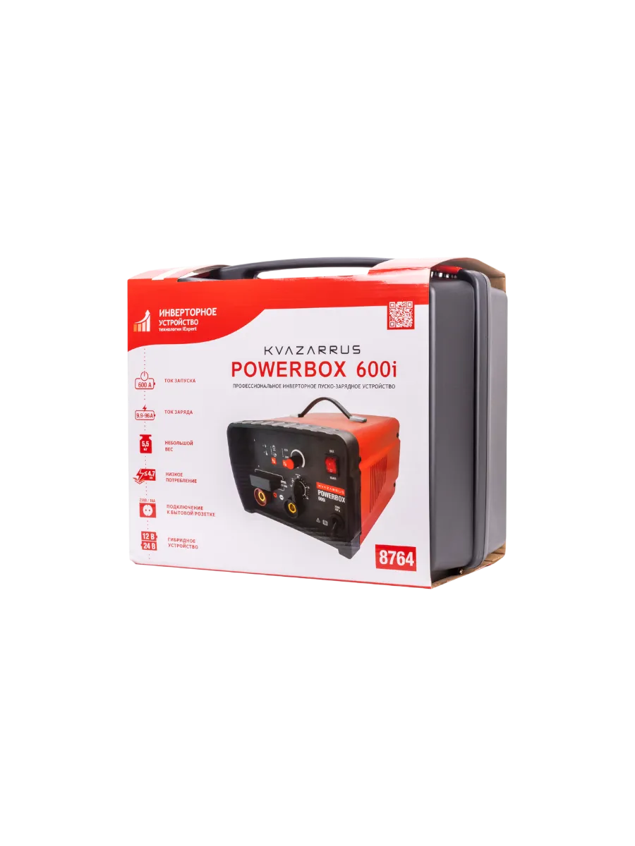 Фото Инверторное пуско-зарядное устройство FoxWeld Kvazarrus PowerBox 600i 8764