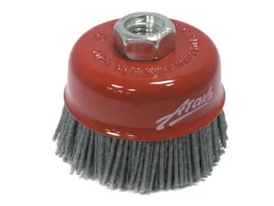 Щетка чашеобразная обдирочная для УШМ (75 мм; М14) №170 АТАКА 34728