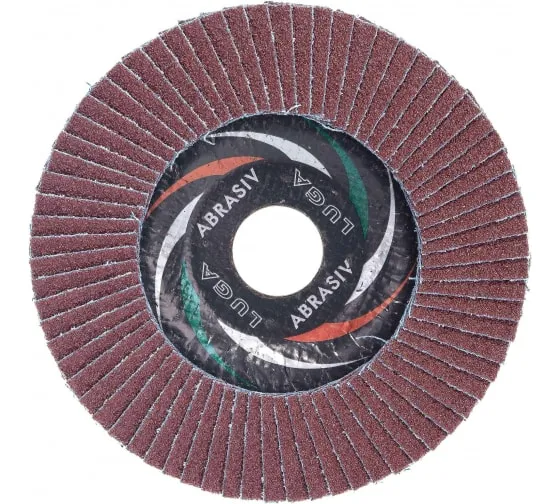 Фото Лепестковый круг Луга КЛТ1 125х22 А40 (14А 40/Р40) D91012522140400