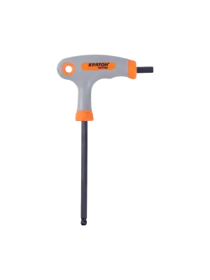 Ключ шестигранный с шаром Кратон Т-образный 6 мм