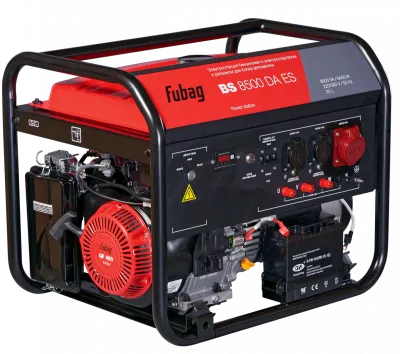 Бензиновая электростанция Fubag BS 8500 DA ES с электростартером и коннектором автоматики