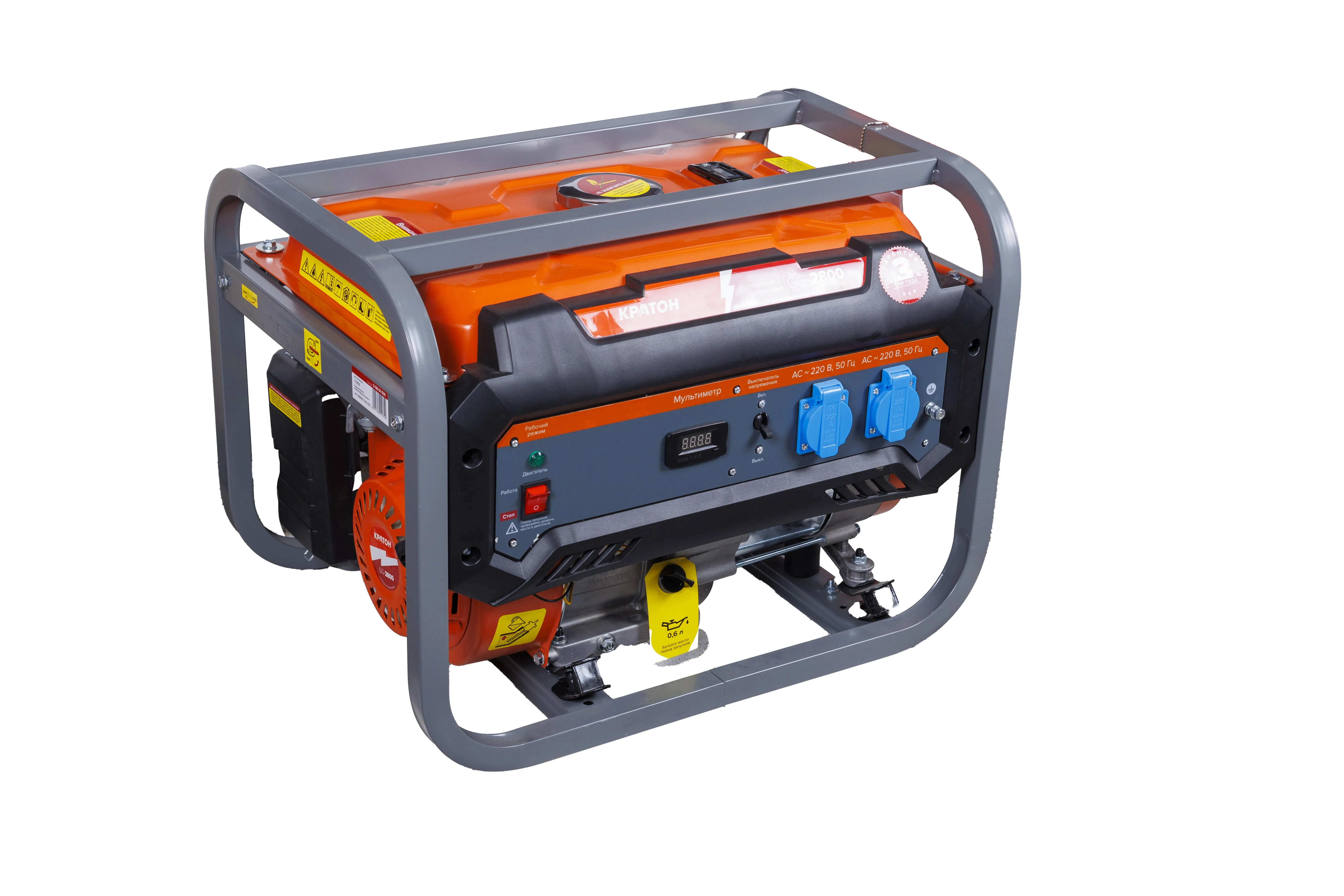 Фото Генератор бензиновый Кратон GG-2800 от002003809