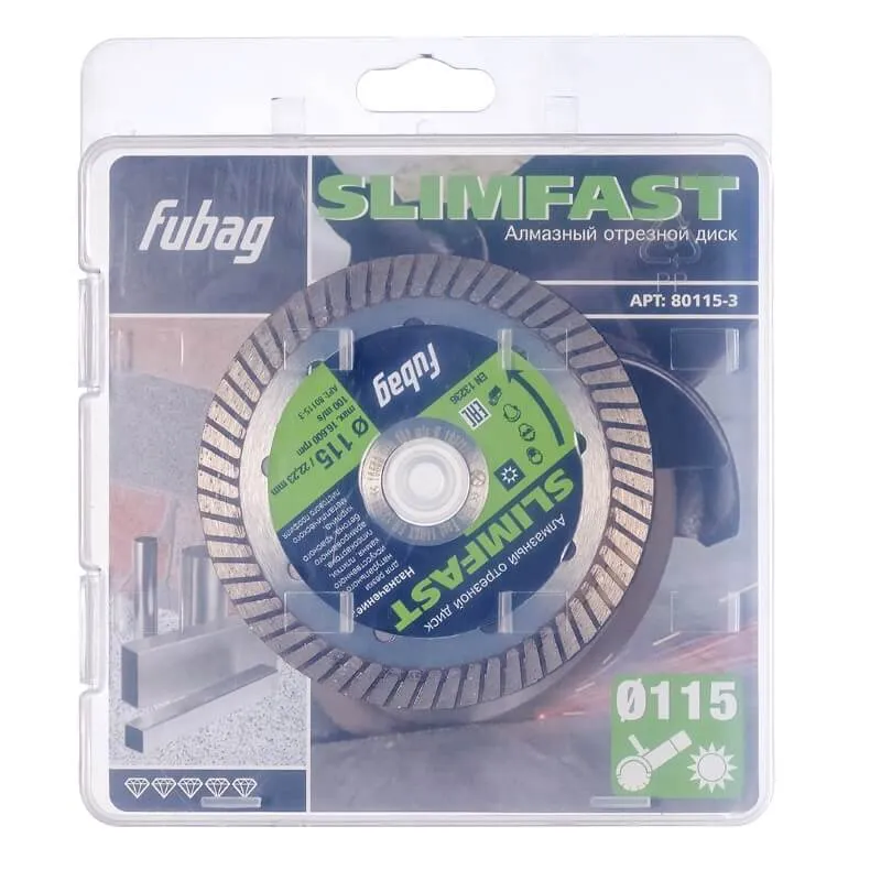 Фото Алмазный диск Slim Fast_ диам 115/22.2 от004002238