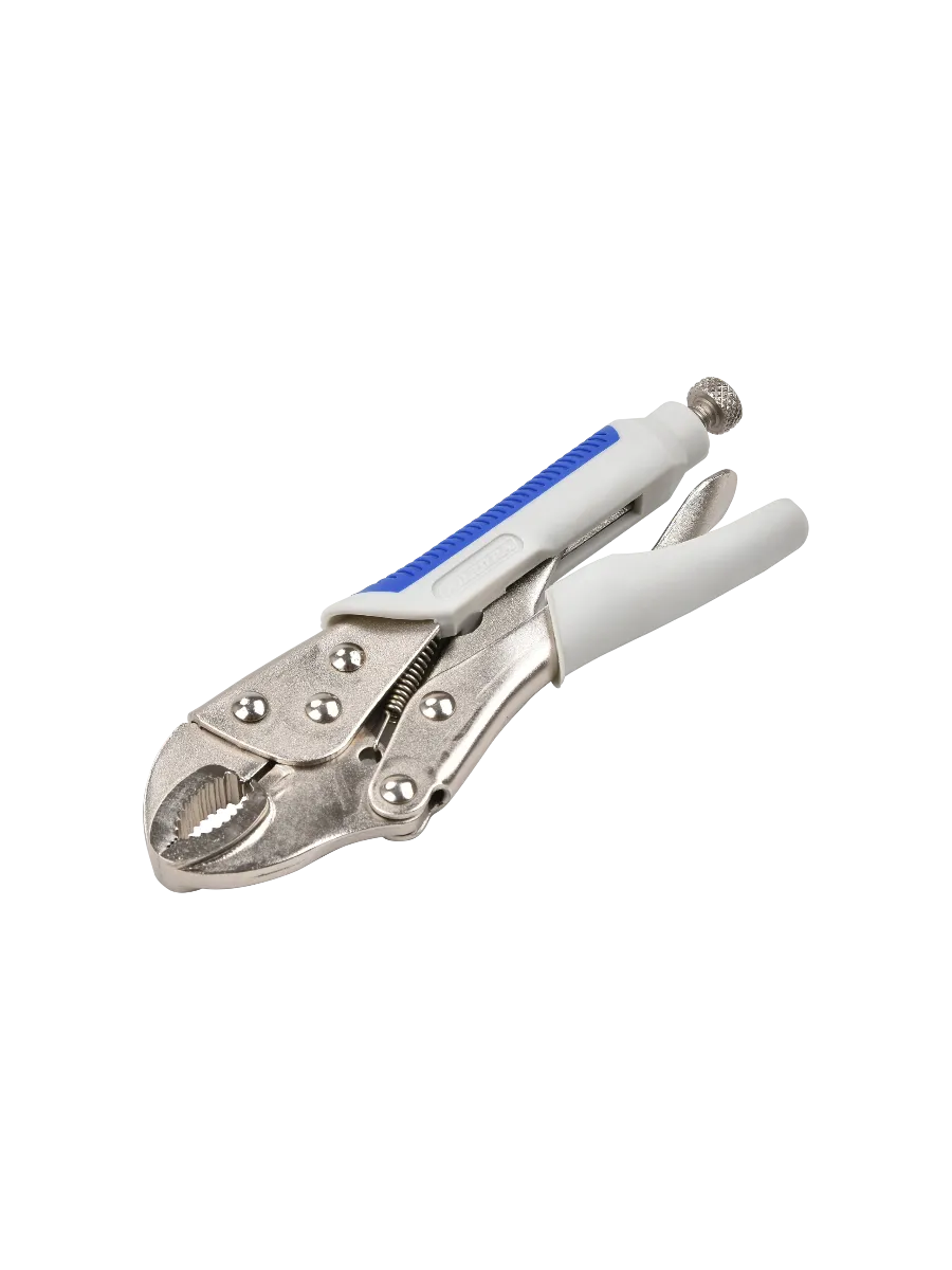 Фото Ручной зажим Aurora с полукруглыми губками и фиксатором 185 мм от001001420