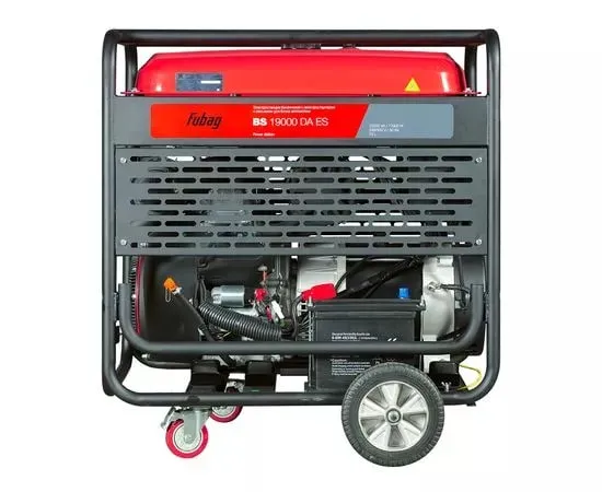 Фото Бензиновый генератор Fubag (трехфазный) с электростартером и коннектором автоматики BS 19000 DA ES от004000923