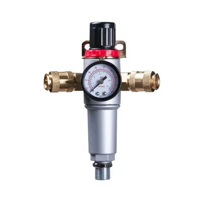 Фильтр с регулятором давления Fubag FR-003 с манометром, наружная резьба, 0-12бар, 3/8 дюйма