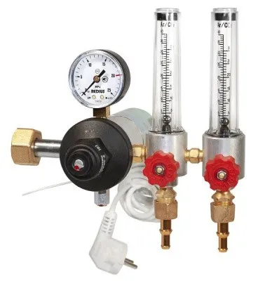 Регулятор расхода газа Redius универсальный с подогревателем 220В У-30/АР-40-КР1П1-Р2 (220В)