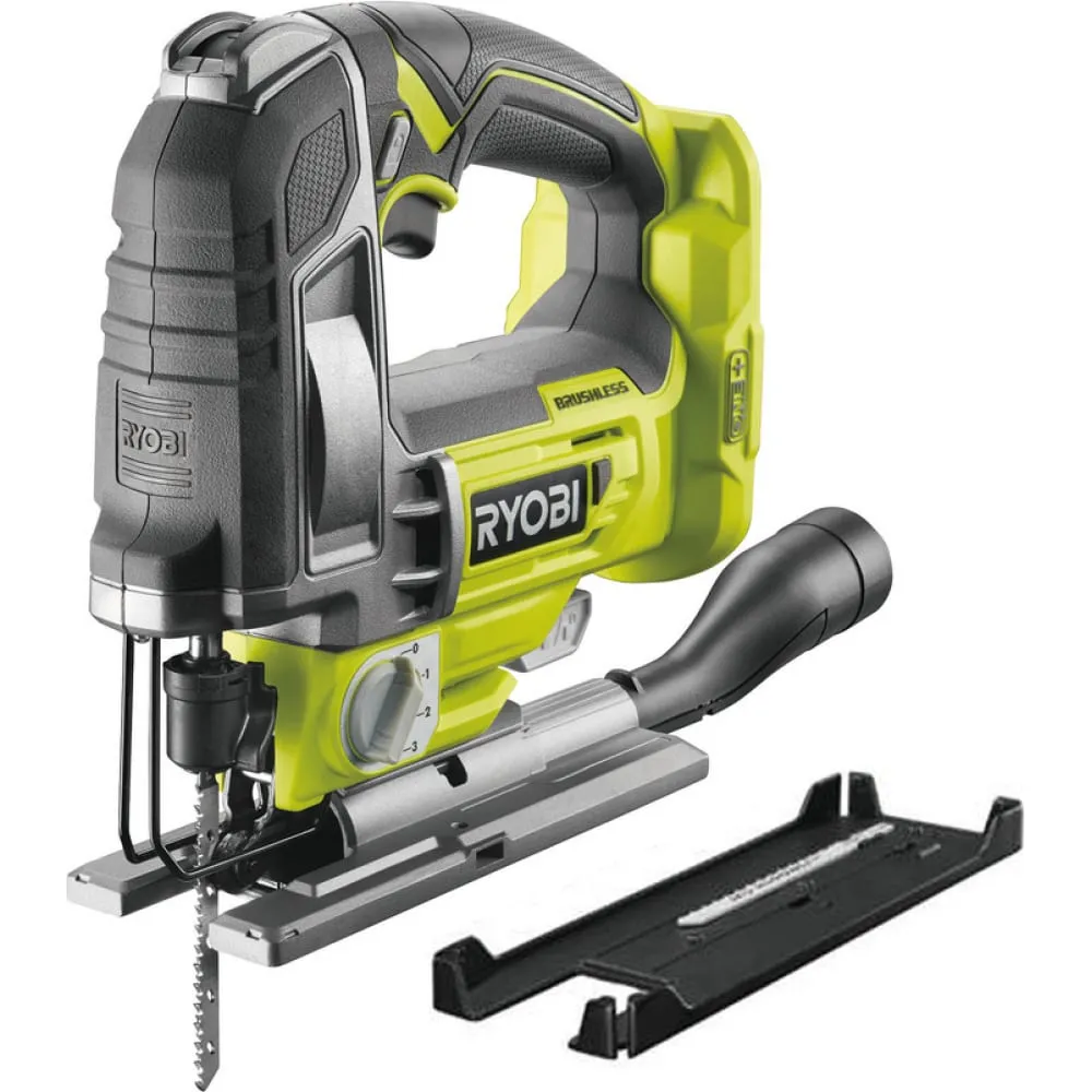 Фото Ryobi ONE+ Бесщеточный лобзик R18JS7-0 без аккумулятора в комплекте 5133004223 16016524