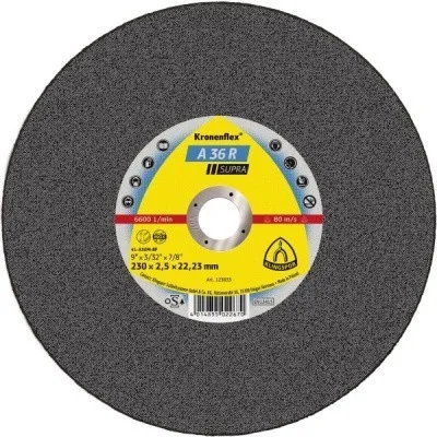 Отрезной круг Klingspor A 36 R Supra 125x2x22,23, упаковка 25 шт