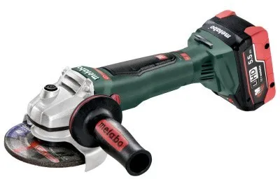 Аккумуляторная угловая шлифмашина Metabo WB 18 LTX BL 125 Quick 2x8.0 LiHD