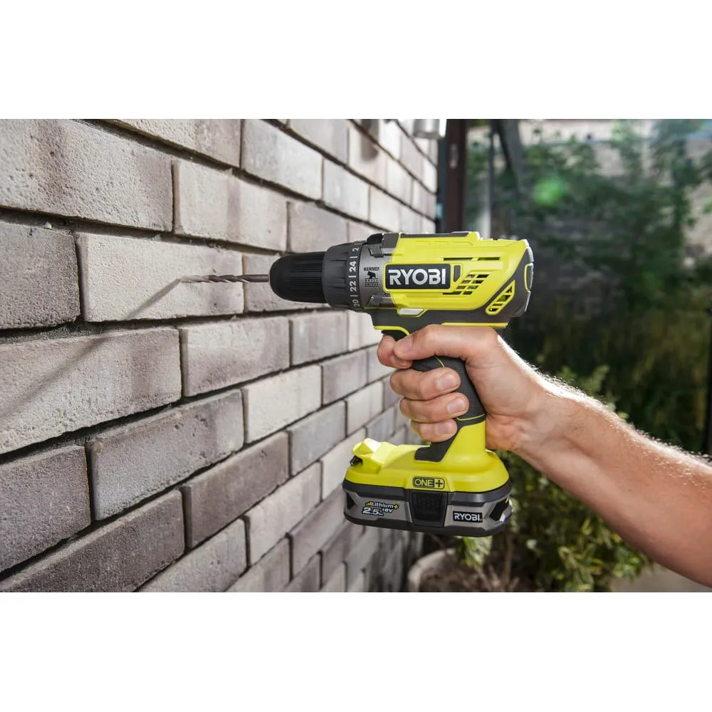 Фото Ударная дрель-шуруповерт Ryobi ONE+ R18PD3-0 5133002888 5133002888