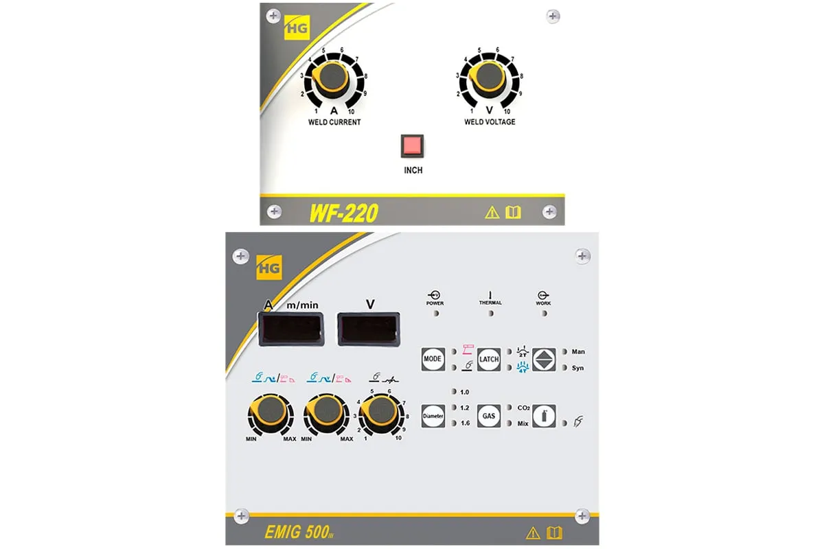 Фото Полуавтомат сварочный Hugong EMIG 500 III от011000015