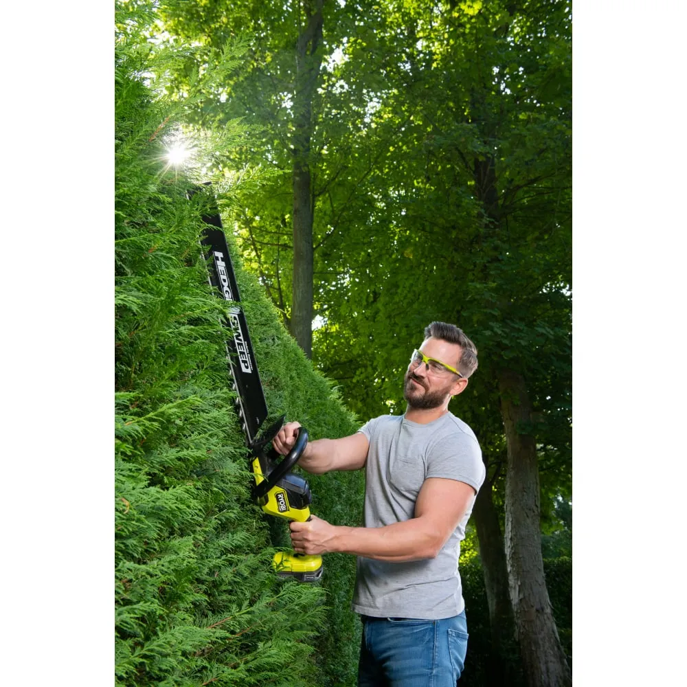 Фото Ryobi ONE+ Кусторез RY18HTX60A-0 без аккумулятора в комплекте 5133004906 18075721