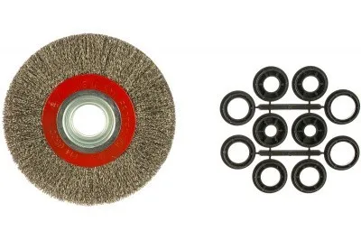 Щетка круглая, гофрированная проволока (175 мм) №183 АТАКА 34734