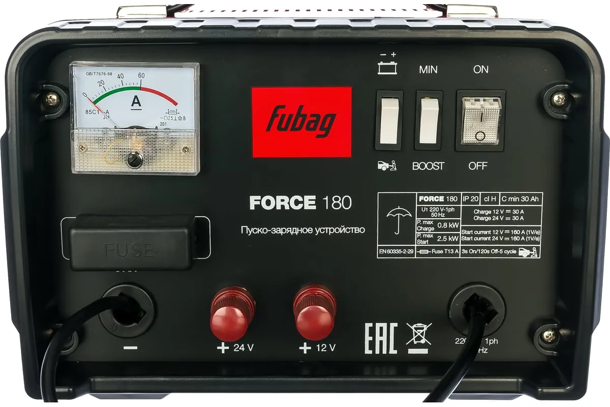 Фото Пуско-зарядное устройство Fubag FORCE 180 от004000884