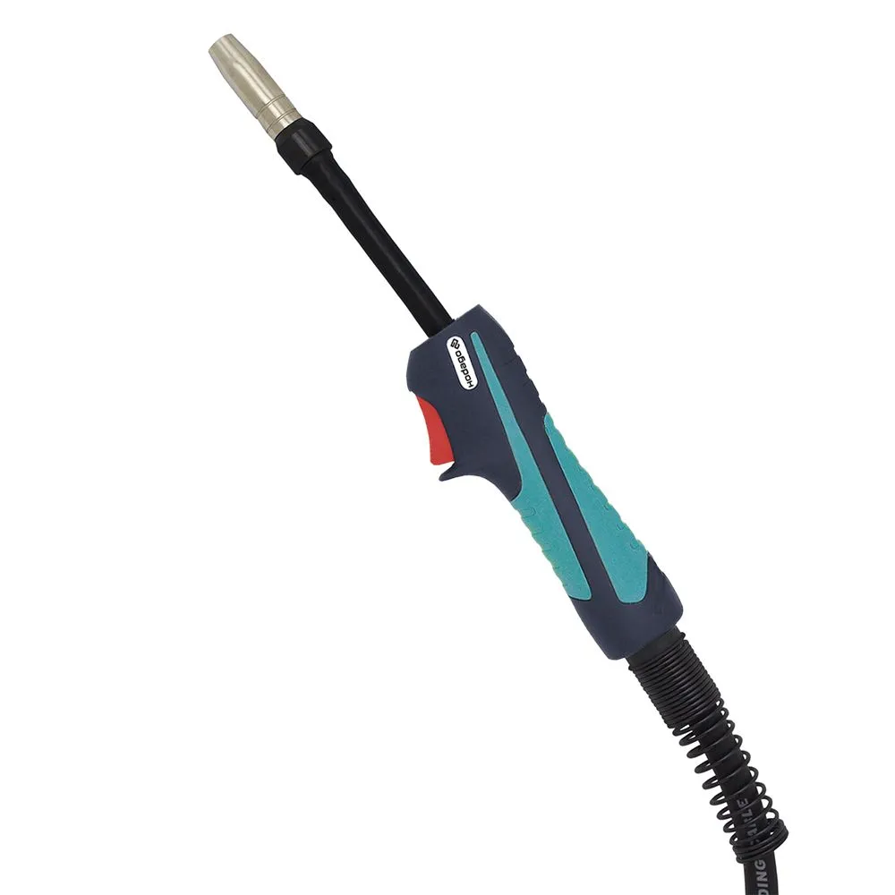 Фото Горелка Оберон MW-15 Flex (3m / Air / Euro) с гибким гусаком XL002.0449FX на сайте «От и До.ру» Фото Горелка Оберон MW-15 Flex (3m / Air / Euro) с гибким гусаком XL002.0449FX
