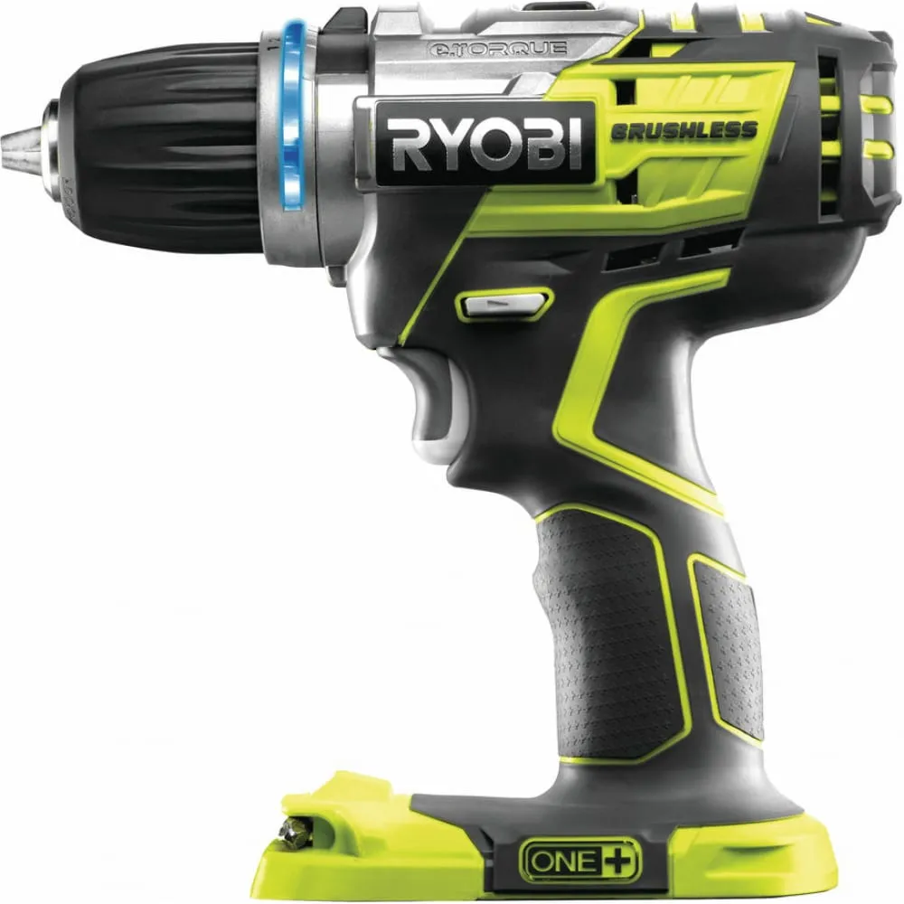 Фото Ryobi ONE+ Бесщеточная дрель-шуруповерт R18DDBL-0 без аккумулятора в комплекте 5133002437 15515565