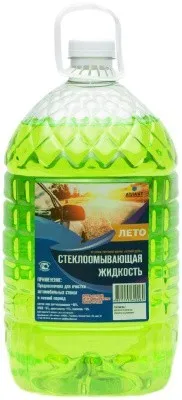 Жидкость стеклоомывающая "Летний день", 4л