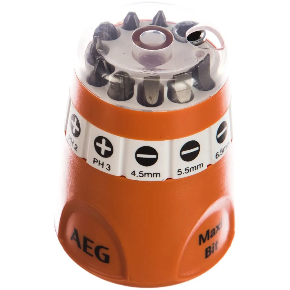 Фото Набор Maxi-Bit (10 предметов; 25 мм; Sl/Ph/Pz) AEG 4932399493 4932399493