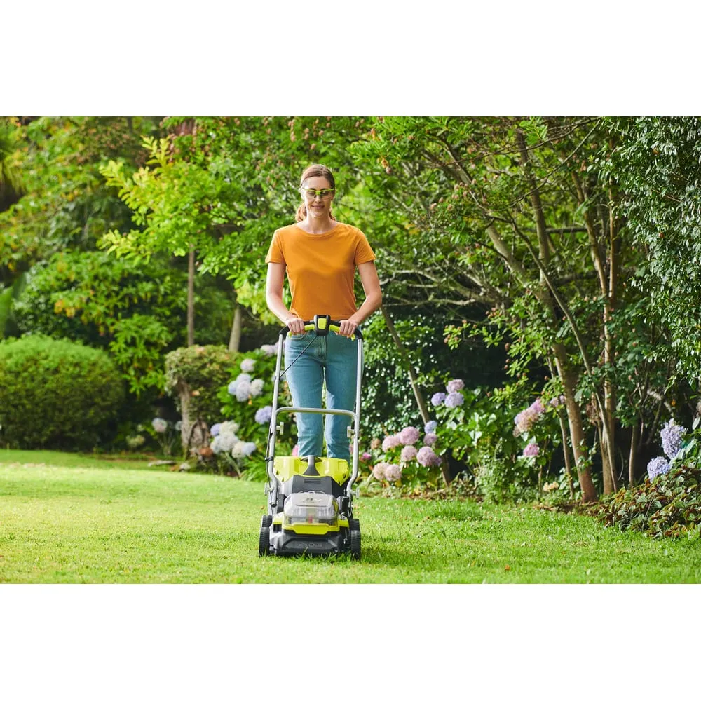 Фото Ryobi Бесщеточная Газонокосилка RY18LMX37A-0 без аккумулятора в комплекте 5133004597 16077858