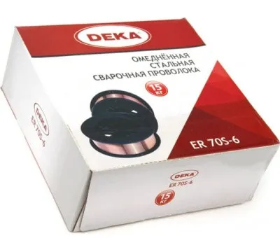 Сварочная проволока DEKA ER70S-6 1.6 мм 15 кг