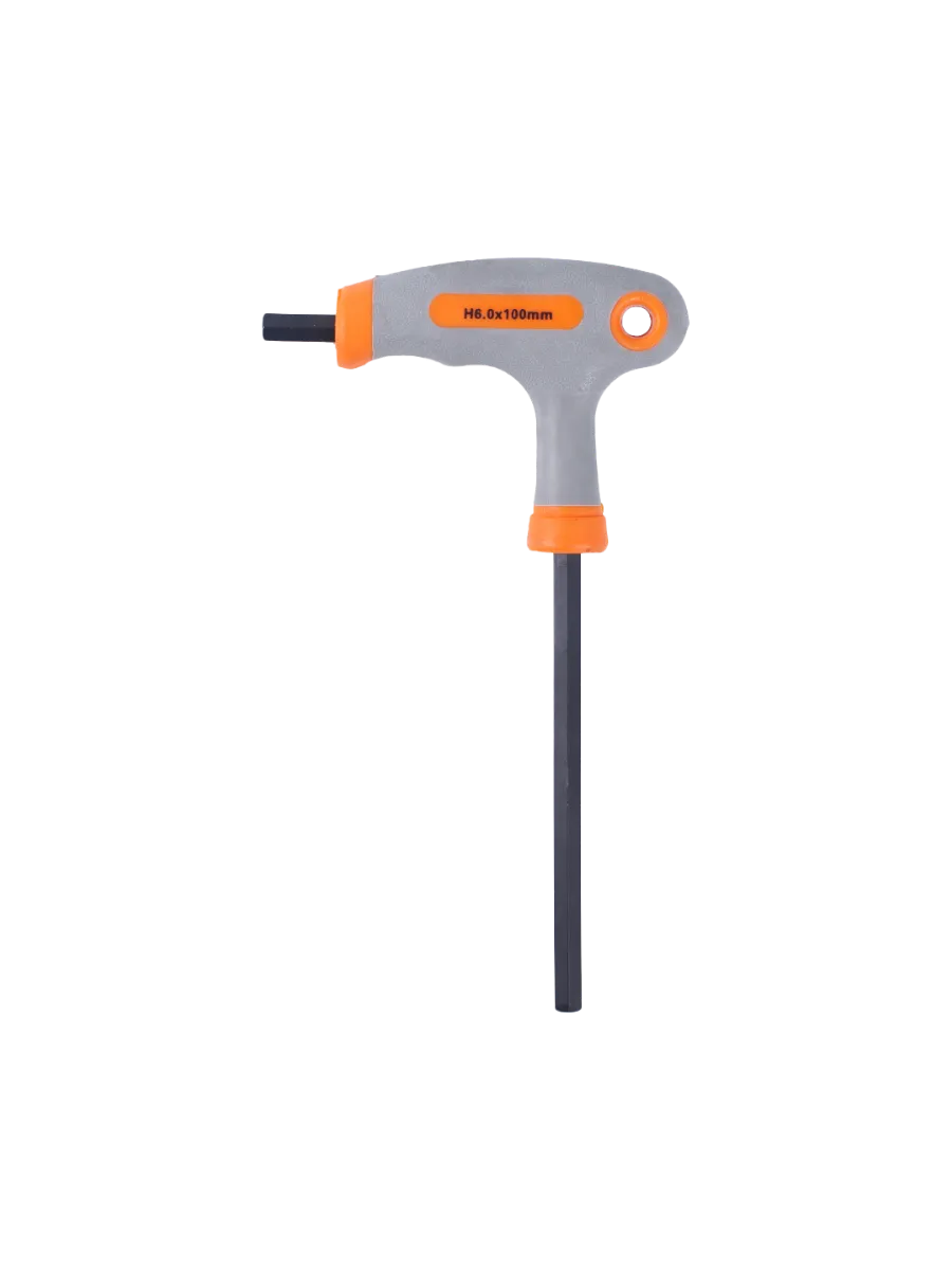 Фото Ключ шестигранный Кратон Т-образный 6 мм от002002878