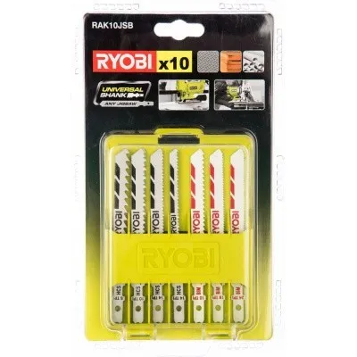 Ryobi Набор пилок для лобзика RAK10JSB 5132002702