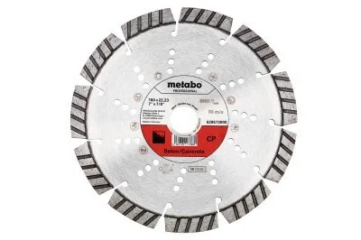 Алмазный отрезной диск Metabo CP PROFESSIONAL для бетона 180x22,23 мм