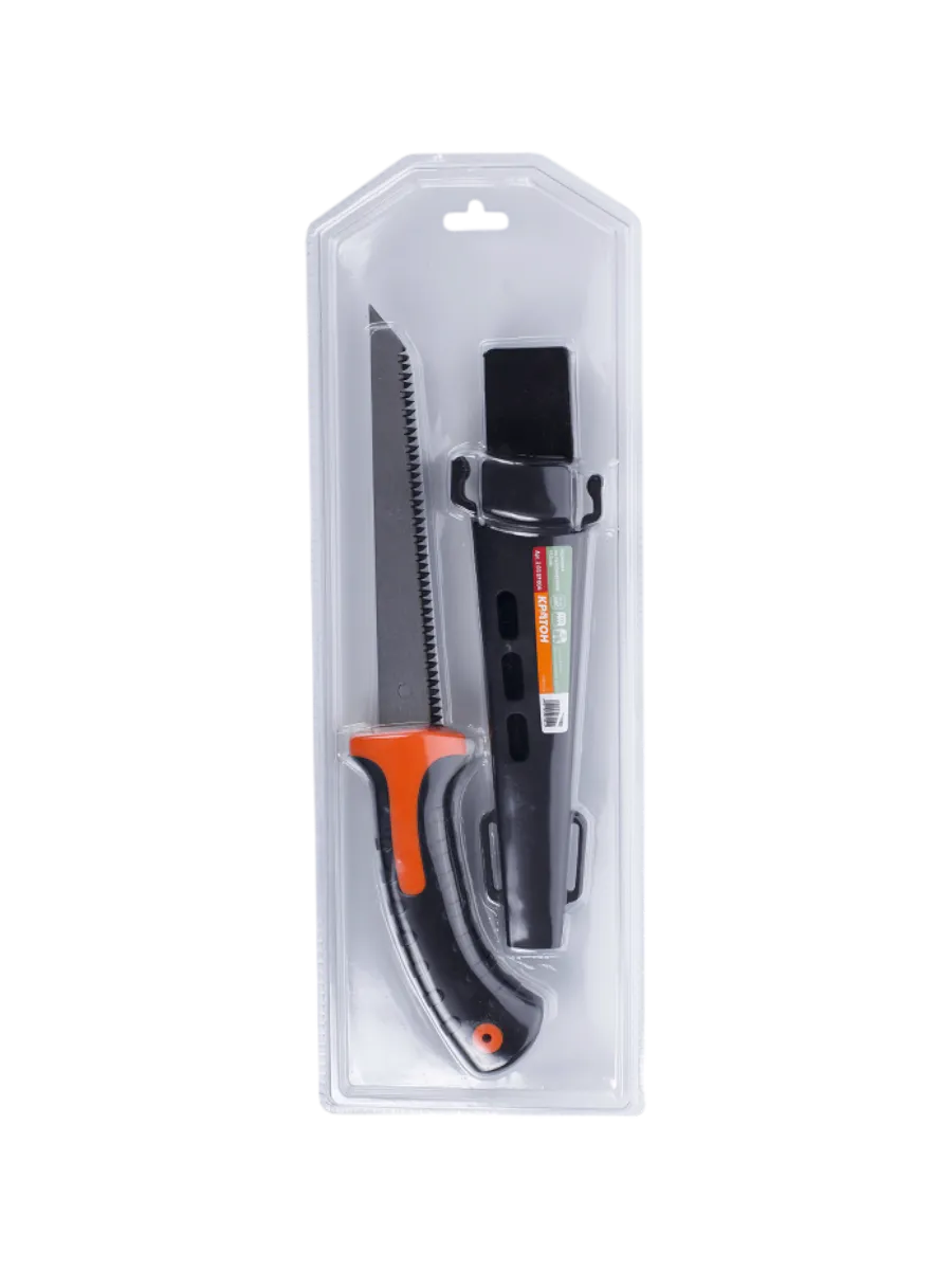 Фото Ножовка Кратон по гипсокартону, 150мм от002002536