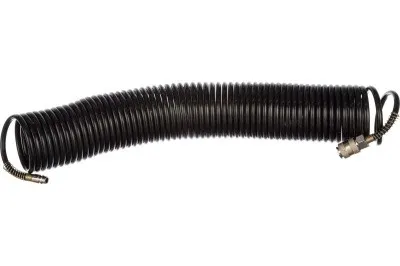 Шланг спиральный с фитингами рапид Fubag, нейлон, 10бар, 6x8мм, 15м