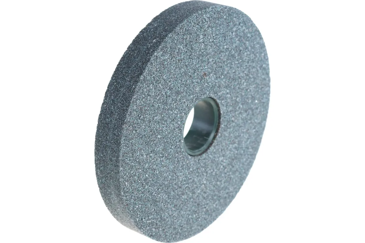 Фото Шлифовальный круг Луга 150х20х32 мм 63С 40 L V (40 СМ2 К) карбид кремния зеленый 