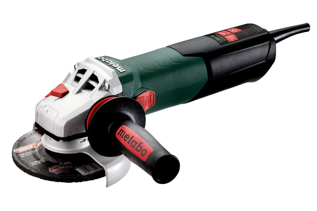 Угловая шлифмашина Metabo W 12-125 Quick купить в Челябинске - цена в  интернет-магазине «От и До.ру»