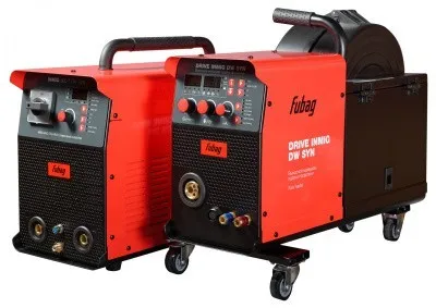 Сварочный полуавтомат Fubag INMIG 500T DW SYN с подающим и горелкой FB 400